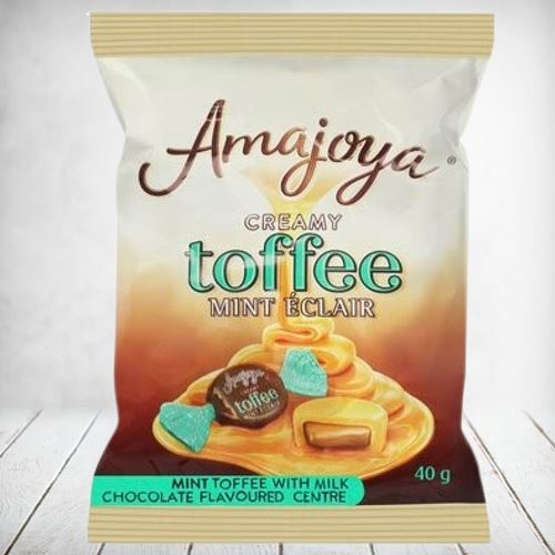 Amajoya Creamy Toffee Mint Eclair 100g