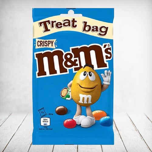 M&M Crispy Treat Bag 77g