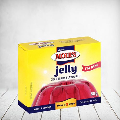 Moirs Jelly Cranberry 80g