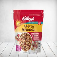 Kelloggs All Bran Granola Cranberry and Raisin 450g