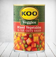KOO Mixed Veg Hot Curry Sauce 420g