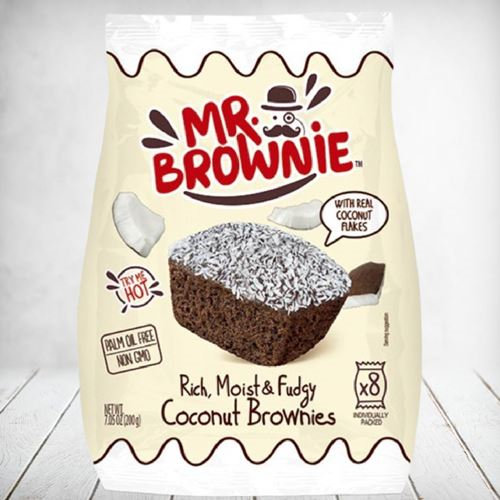 Mr Brownie Coconut Brownies 8s