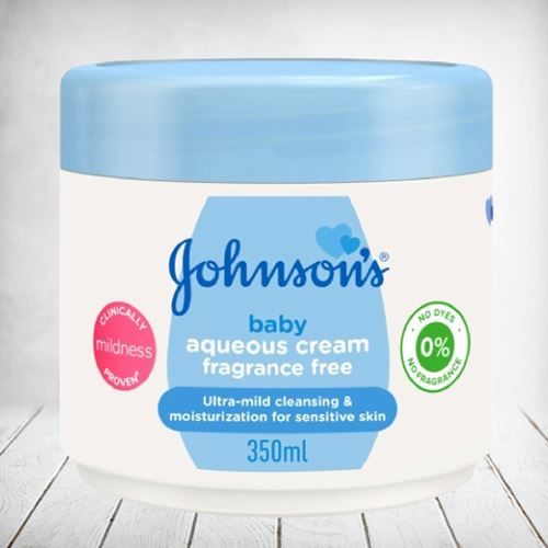 Johnsons Baby Aqueous Cream Fragrance Free 500ml