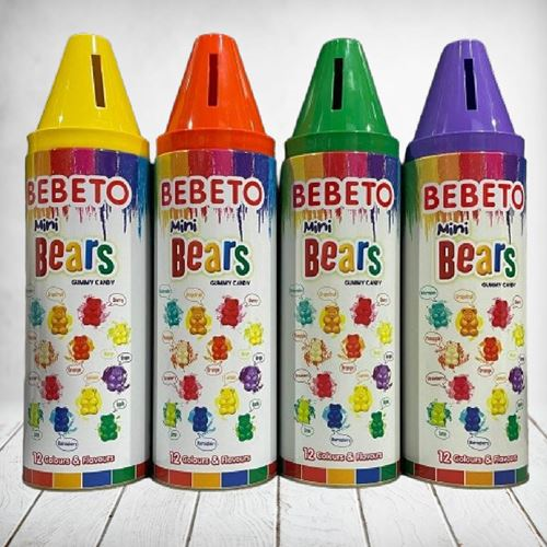 Bebeto Gummy Bears Soft Candy StationaryMoney Box