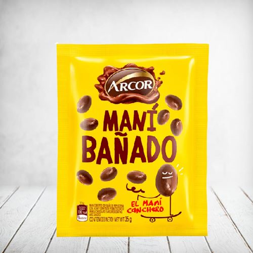 Arcor Mani Con Chocolate & Peanuts Small 16g