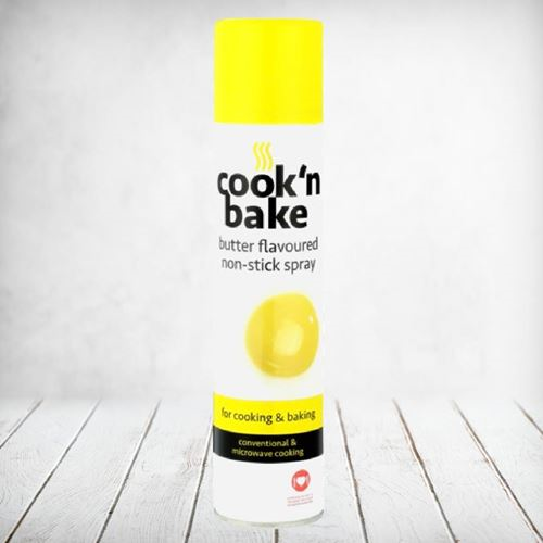 Cook & Bake Non-Stick Spray Butter flavoured 300ml