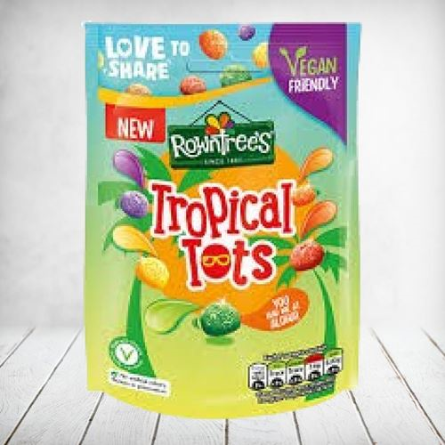 Rowntrees Tropical Tots Pouch 140g