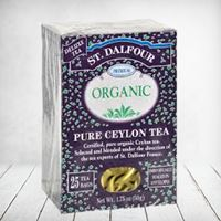 St Dalfour Organic Pure Ceylon Tea 25s