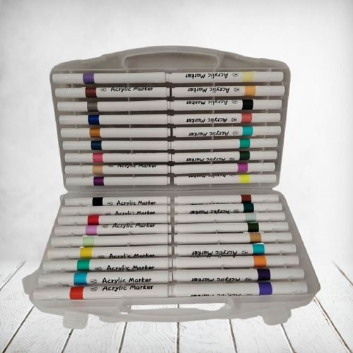 Yulin Washable Acrylic Marker Set 36s