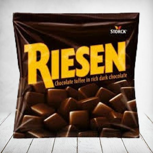 Riesen Dark Choc Chewy Toffee 150g