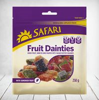 Safari Fruit Dainties Cubes 250g