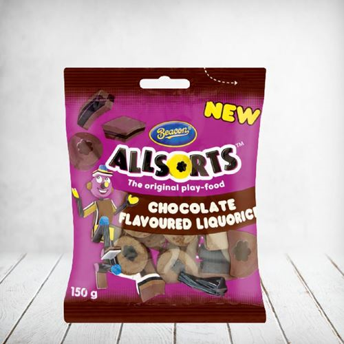 Beacon All Sorts Chocolate Liquorice 150g