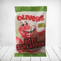 Oliver Strawberry Rote Schlangen 125g