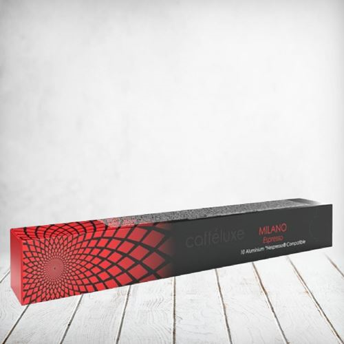Caffeluxe Milano Espresso Aluminium Pods 10s