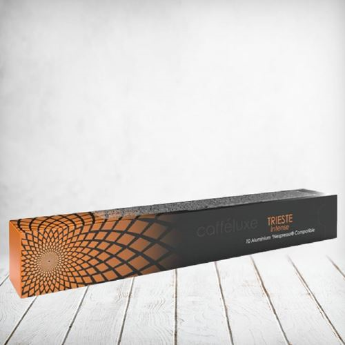 Caffeluxe Trieste Intense Aluminium Pods 10s