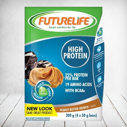 FutureLife High Protein - Peanut Butter 50g 4pack
