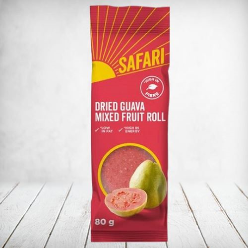 Safari Fruit Rolls Guava 80g
