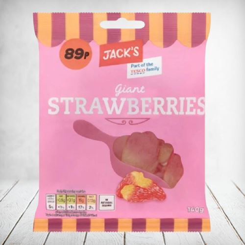 Jacks - Giant Strawberries 140g