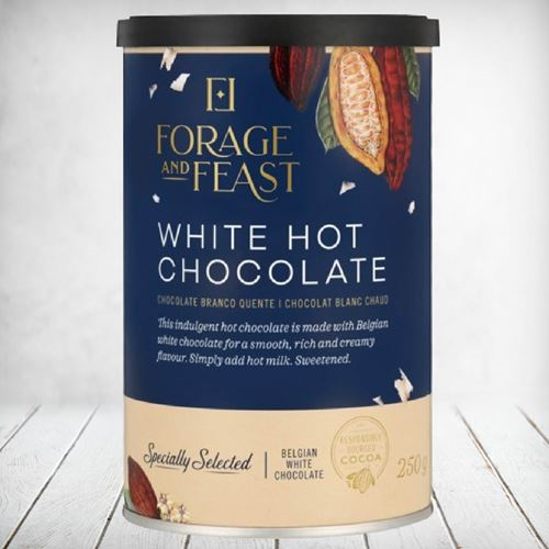 Forage & Feast White Hot Choc 250g