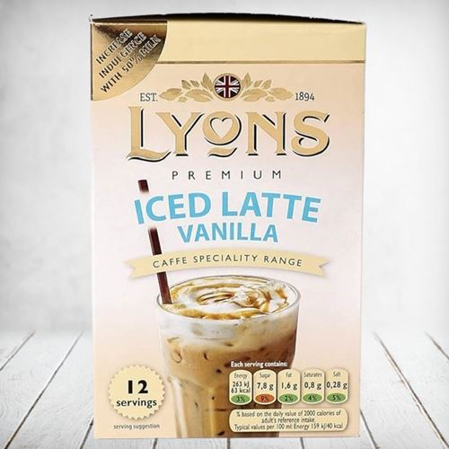 Lyons - Iced Latte Vanilla 12s
