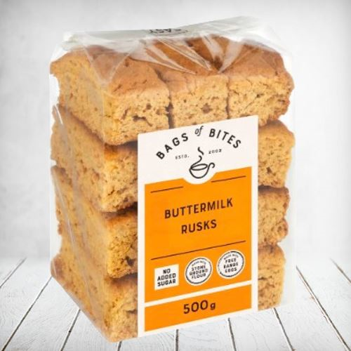 Bags of Bites - Buttermilk Rusks 500g