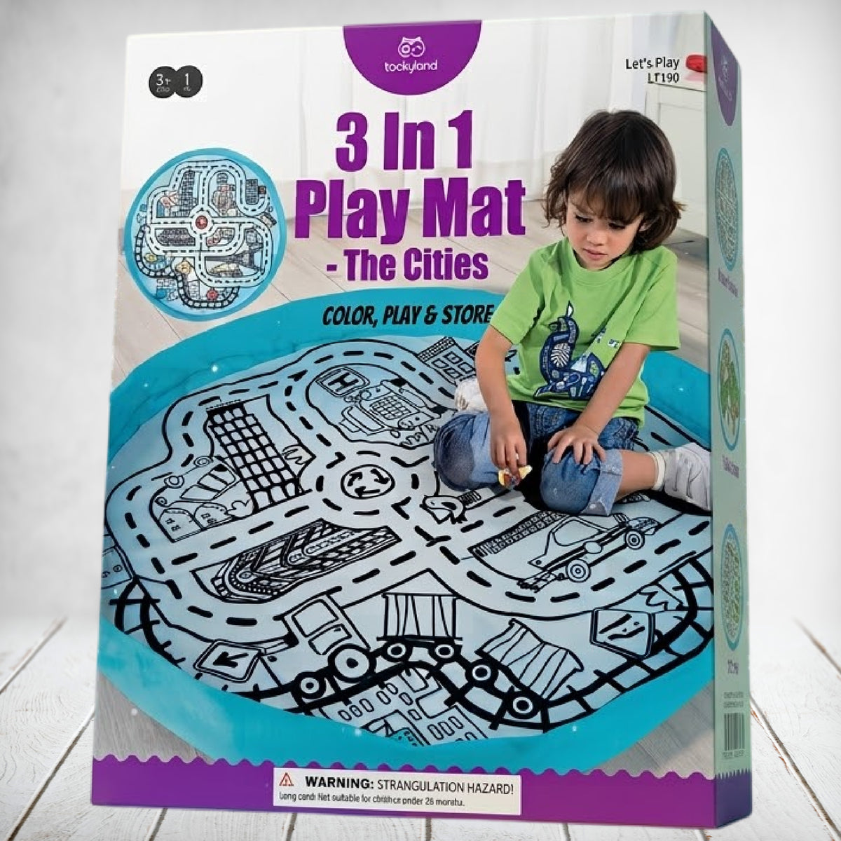 3in1 Play Mat - The Cities - Tookyland