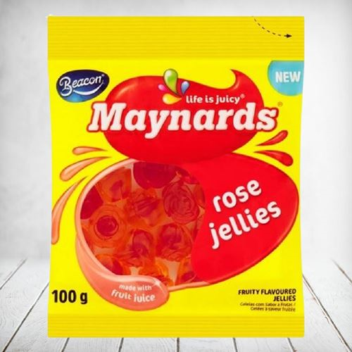 Maynards Rose Jellies 100g