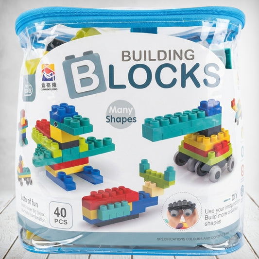 40 PC Soft Rubber Blocks