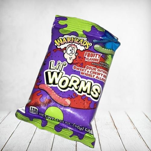 Warheads Lil Worms 40g