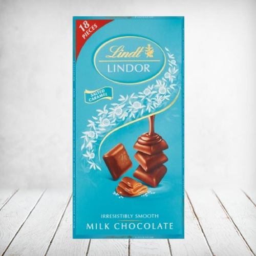 Lindt Slab Lindor Salted Caramel 100g