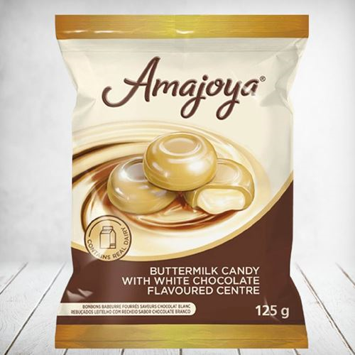Amajoya Buttermilk Candy Milk Choc Centre 125g