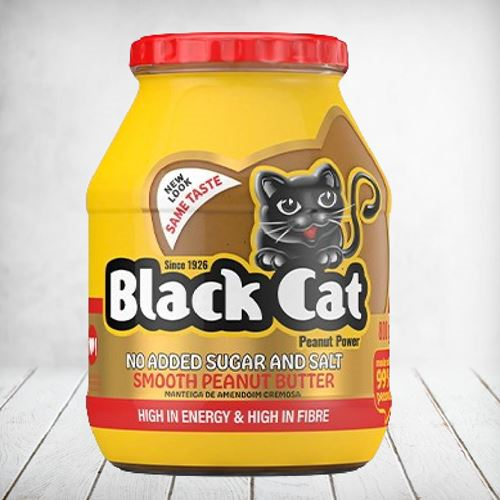 Black Cat Smooth Peanut Butter 800g