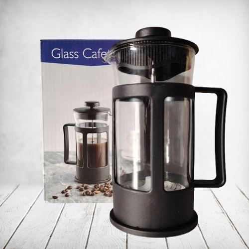 Coffee Filter Plunger Glass Cafetiere 300ml