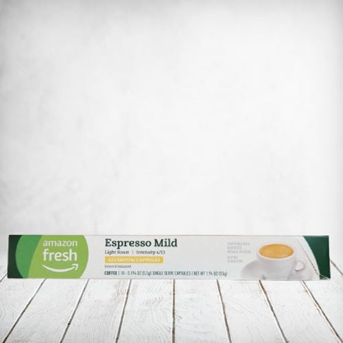 Amazon Fresh Espresso Mild Light Roast 10s
