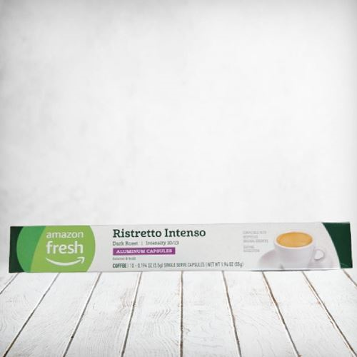 Amazon Fresh Ristretto Intenso Dark Roast 10s