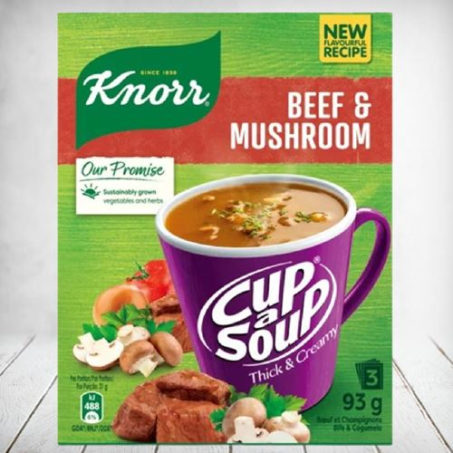 Knorr Cup A Soup Beef & Mushroom 93g
