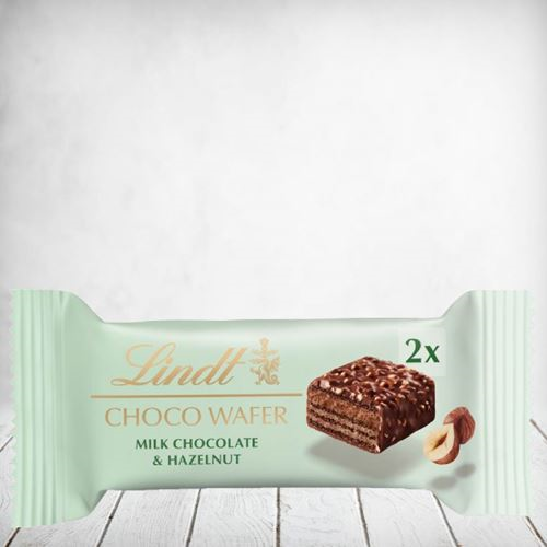 Lindt Choco Wafer Milk Choc & Hazelnut 30g