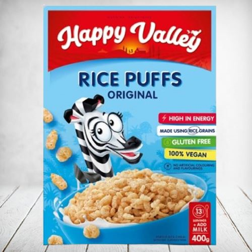 Happy Valley Original Rice Puffs 400g