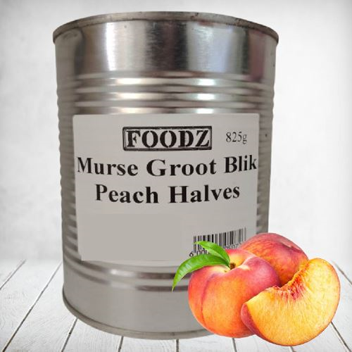 Murse Groot Blik Peach Halves 825g