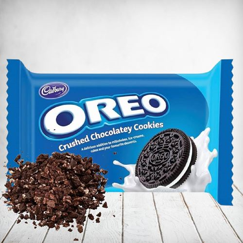 Oreo Small Crushed Cookie Pieces 454g