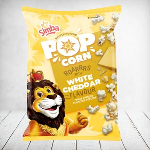 Simba Popcorn White Cheddar 90g