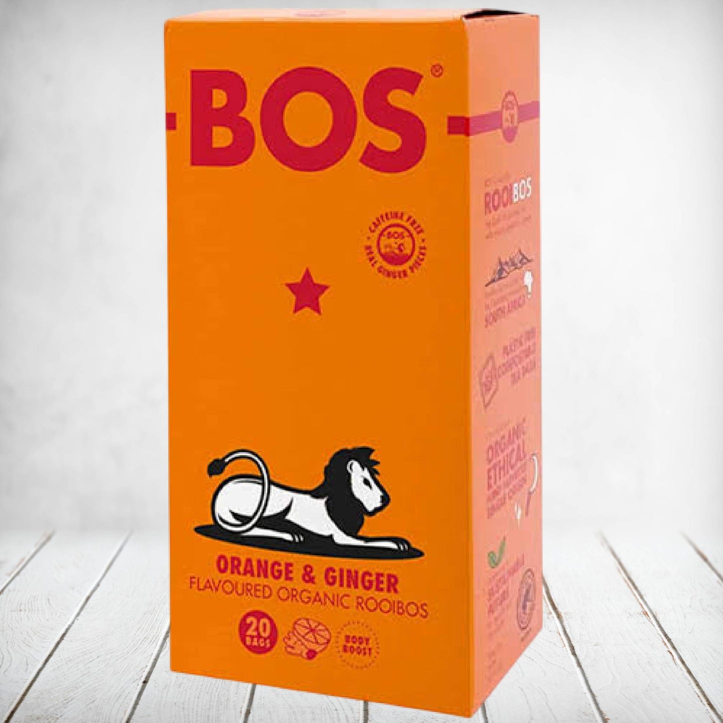 BOS TEA - Orange and Ginger 20pack