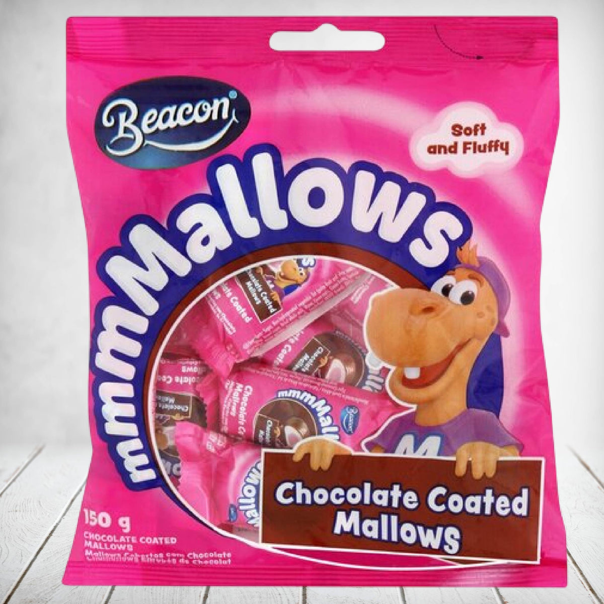 Beacon Mmmallows Chocolate Coated 135g