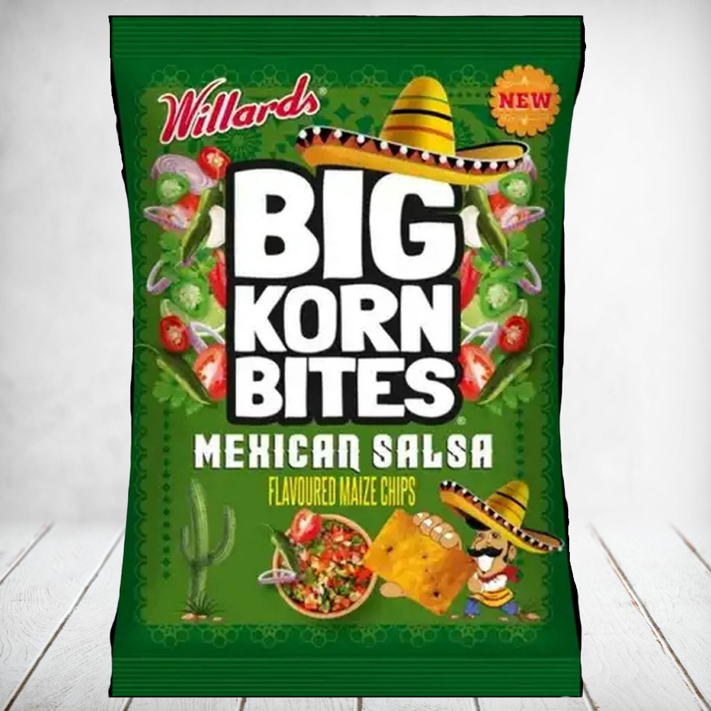 Big Korn Bites Mexican Salsa 120g