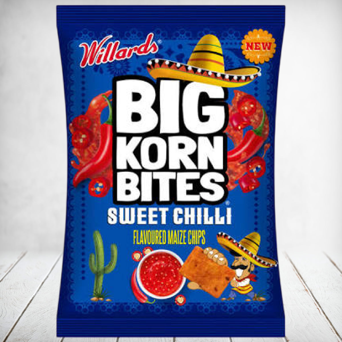 Big Korn Bites Sweet Chilli 120g