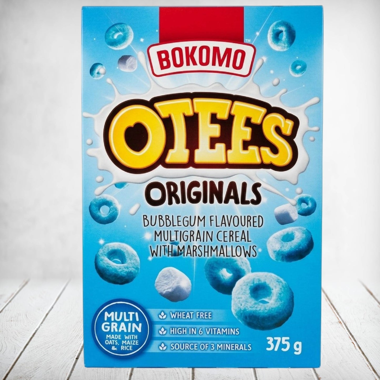 Bokomo Otees Bubblegum Flavour with Marshmallows 375g