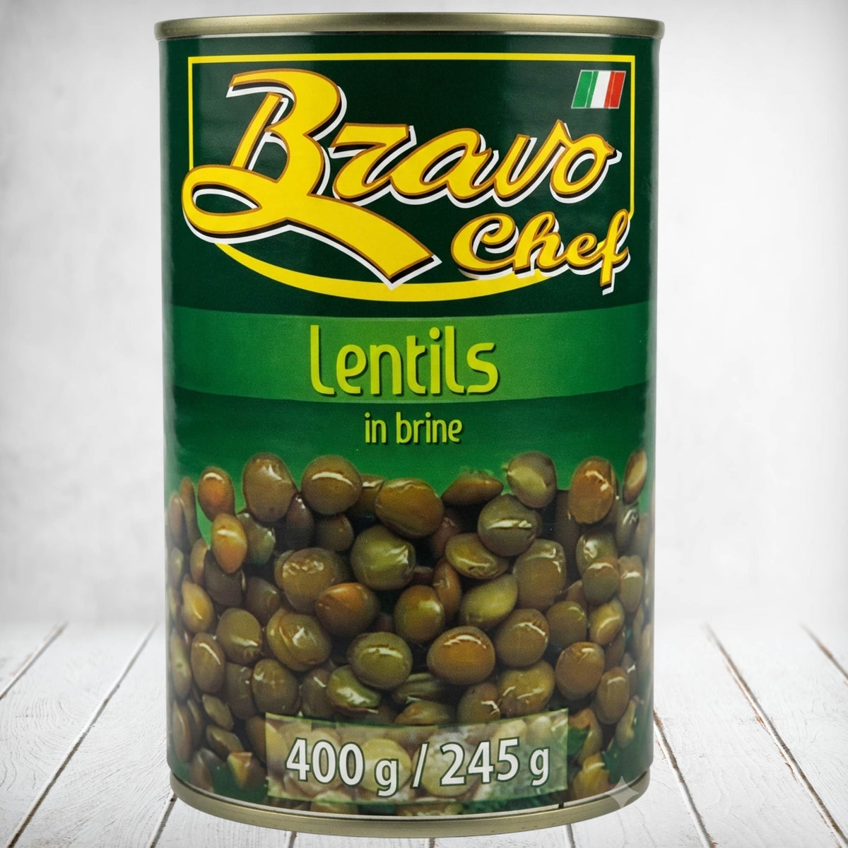 Bravo Chef Lentils in Brine 400g