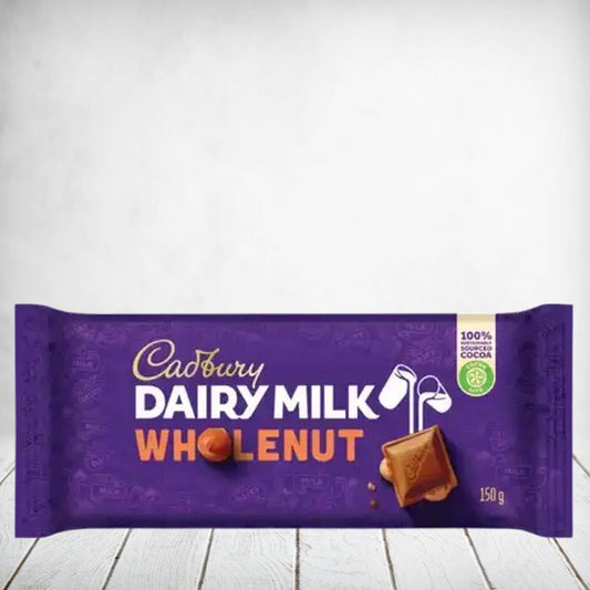 Cadbury Whole Nut Slab 150g