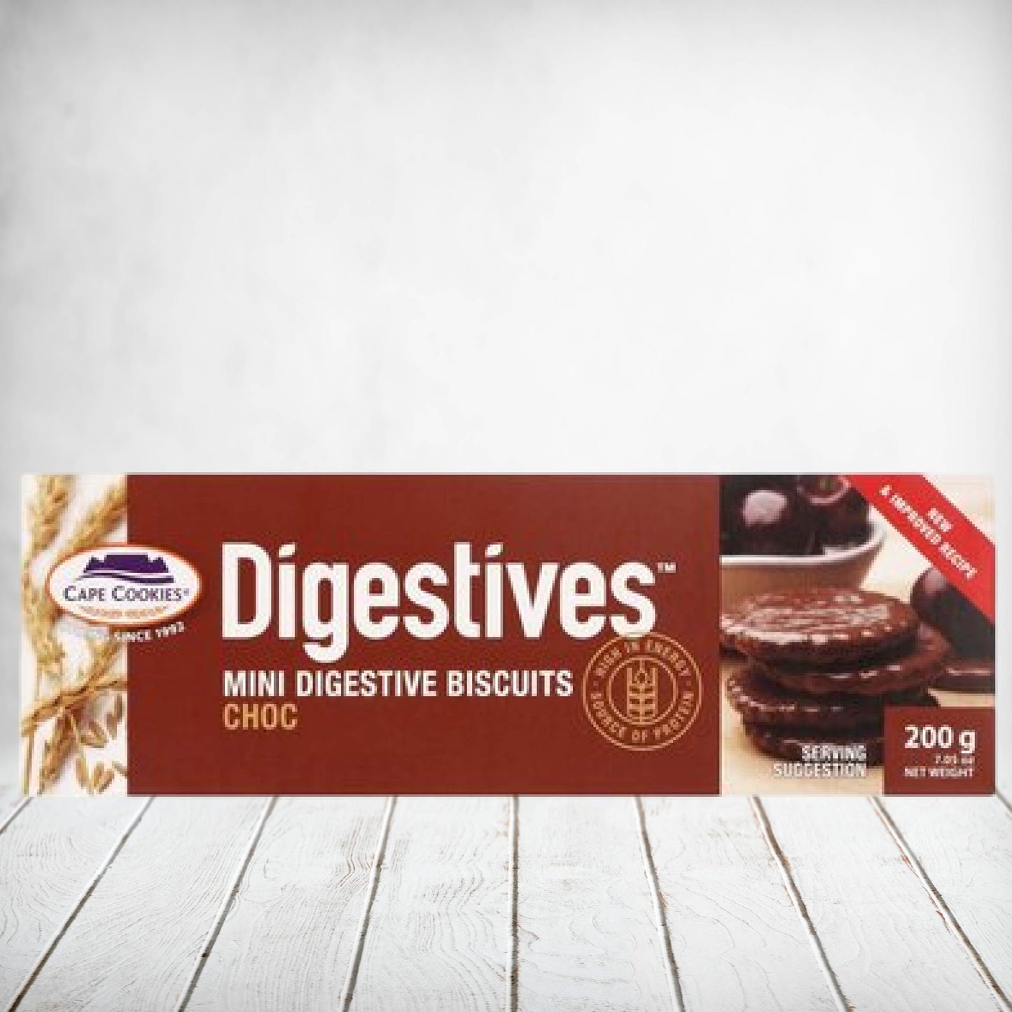 Cape Cookies Digestives Choc 200g