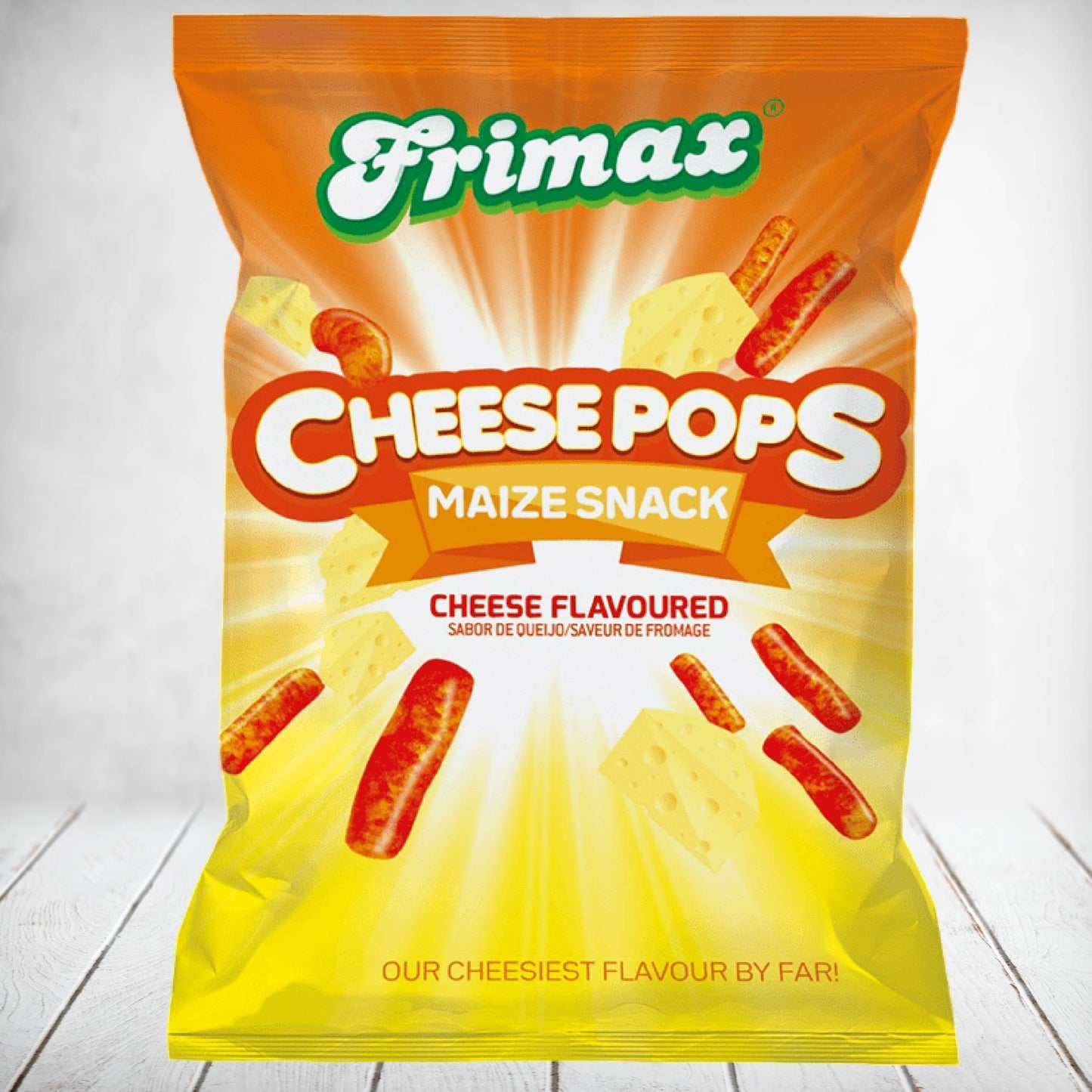 Cheese Pops Maize Snack 12g